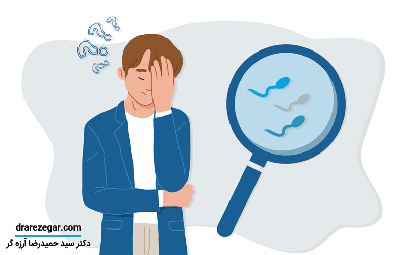 علائم ناباروری در مردان