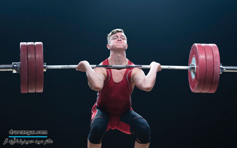 تاثیر فعالیت بدنی شدید در پیچ خوردگی بیضه ها