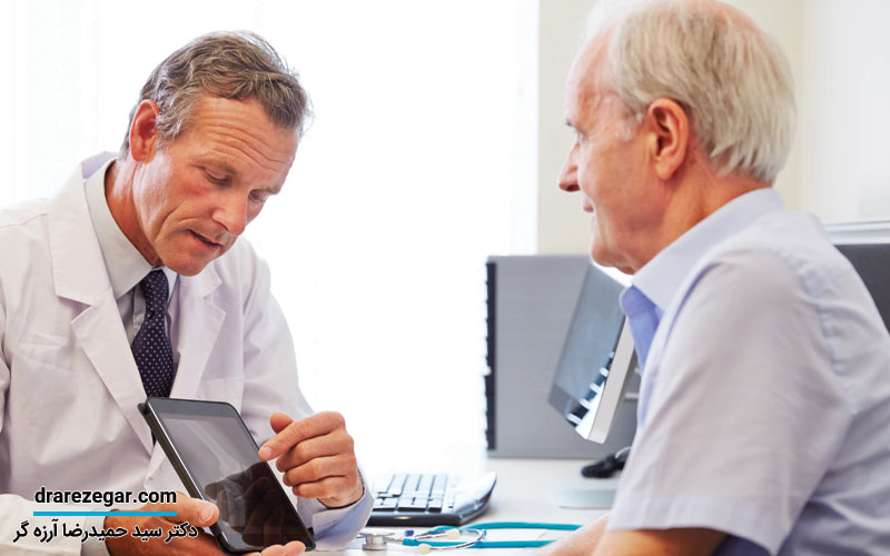 علائم پروستات در مردان مسن